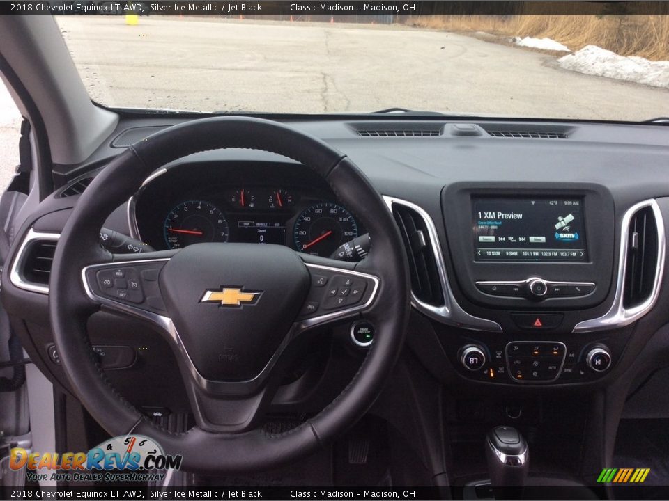 2018 Chevrolet Equinox LT AWD Silver Ice Metallic / Jet Black Photo #17
