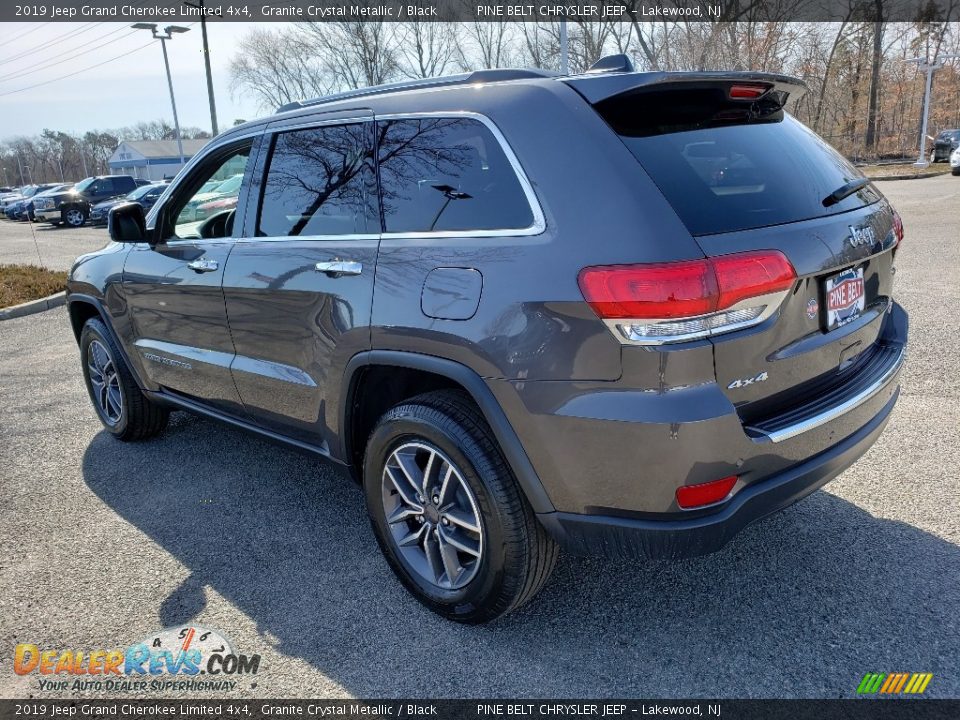 2019 Jeep Grand Cherokee Limited 4x4 Granite Crystal Metallic / Black Photo #4