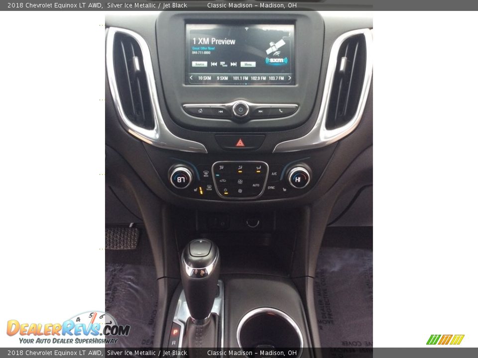 2018 Chevrolet Equinox LT AWD Silver Ice Metallic / Jet Black Photo #18