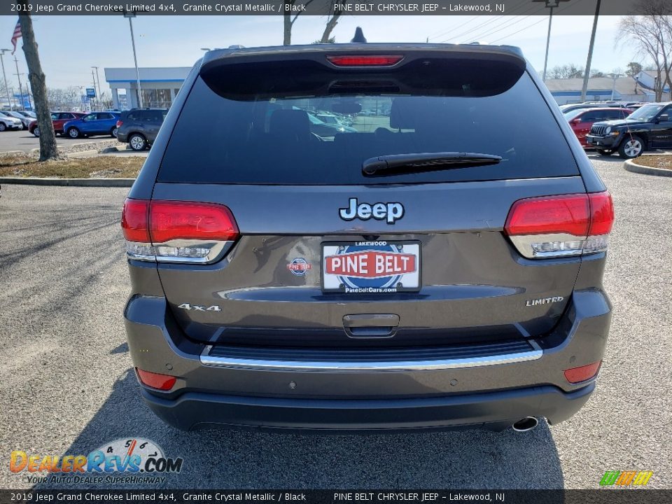 2019 Jeep Grand Cherokee Limited 4x4 Granite Crystal Metallic / Black Photo #5