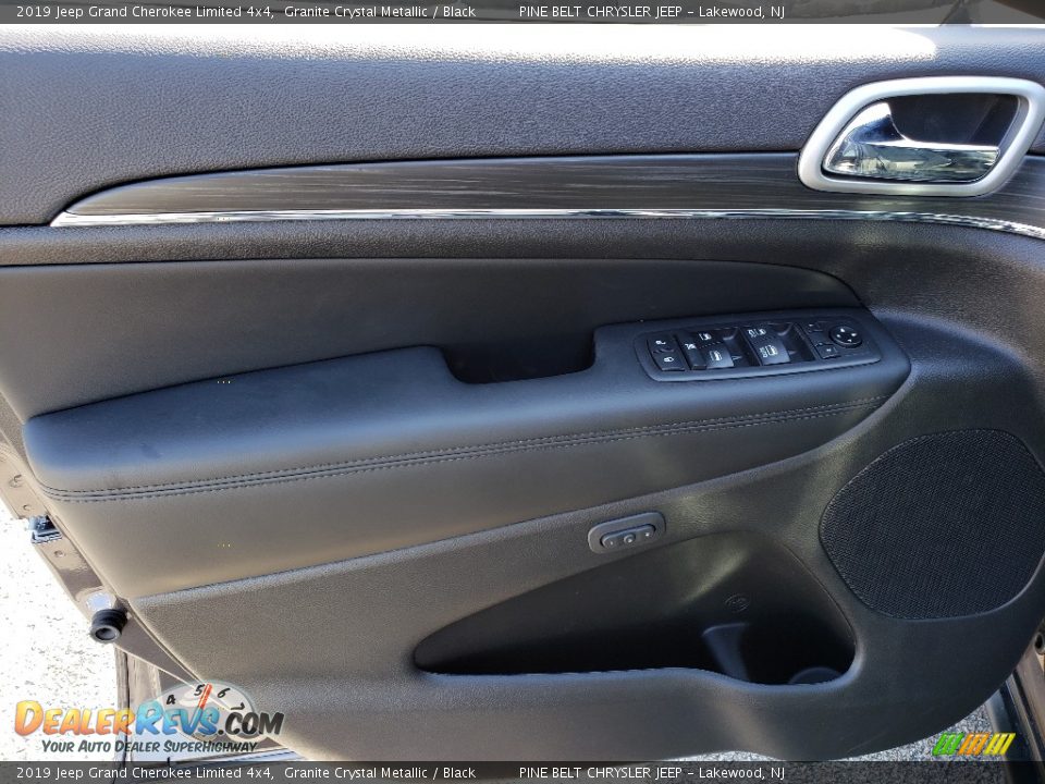 2019 Jeep Grand Cherokee Limited 4x4 Granite Crystal Metallic / Black Photo #8