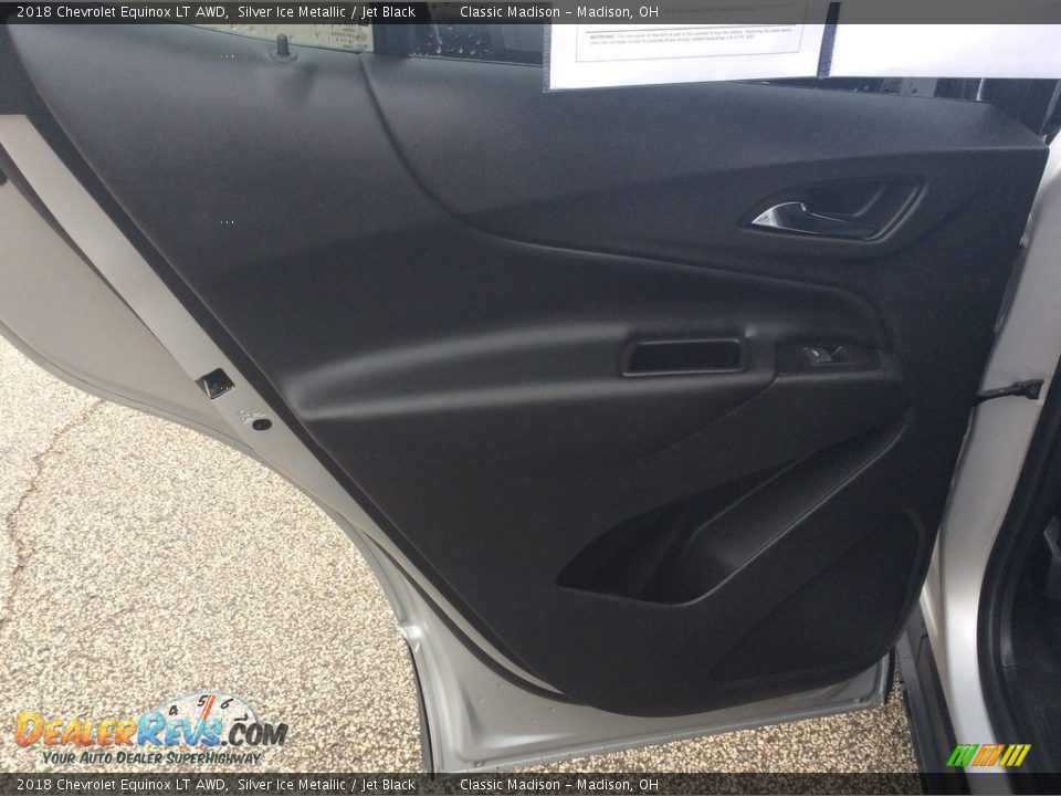 2018 Chevrolet Equinox LT AWD Silver Ice Metallic / Jet Black Photo #24