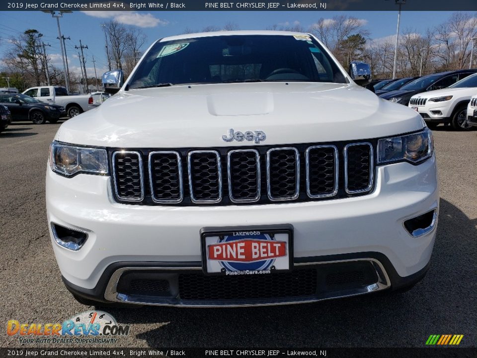 2019 Jeep Grand Cherokee Limited 4x4 Bright White / Black Photo #2