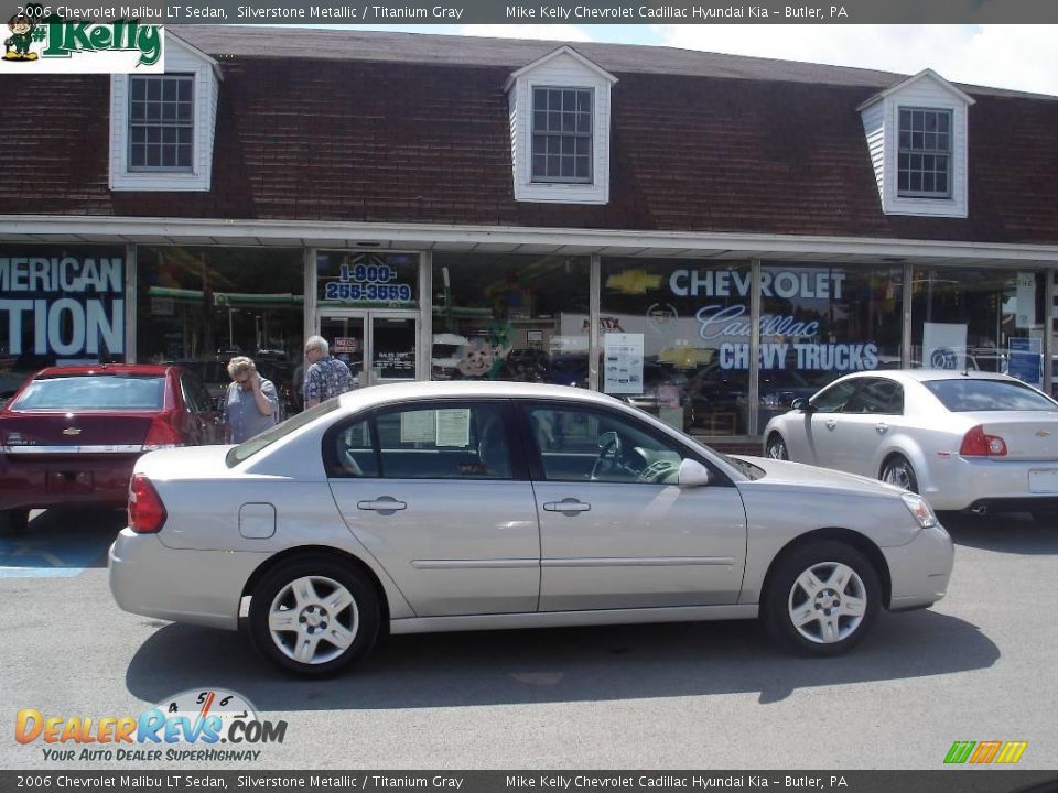 2006 Chevrolet Malibu LT Sedan Silverstone Metallic / Titanium Gray Photo #1