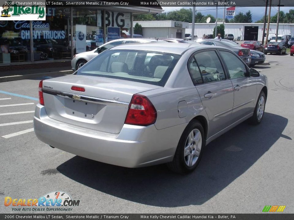 2006 Chevrolet Malibu LT Sedan Silverstone Metallic / Titanium Gray Photo #2