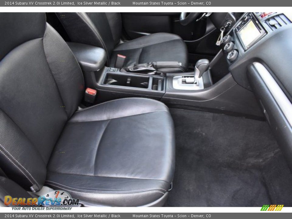 2014 Subaru XV Crosstrek 2.0i Limited Ice Silver Metallic / Black Photo #18