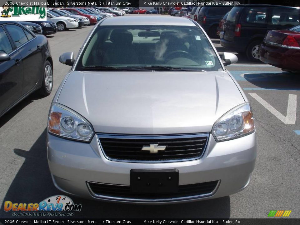 2006 Chevrolet Malibu LT Sedan Silverstone Metallic / Titanium Gray Photo #15