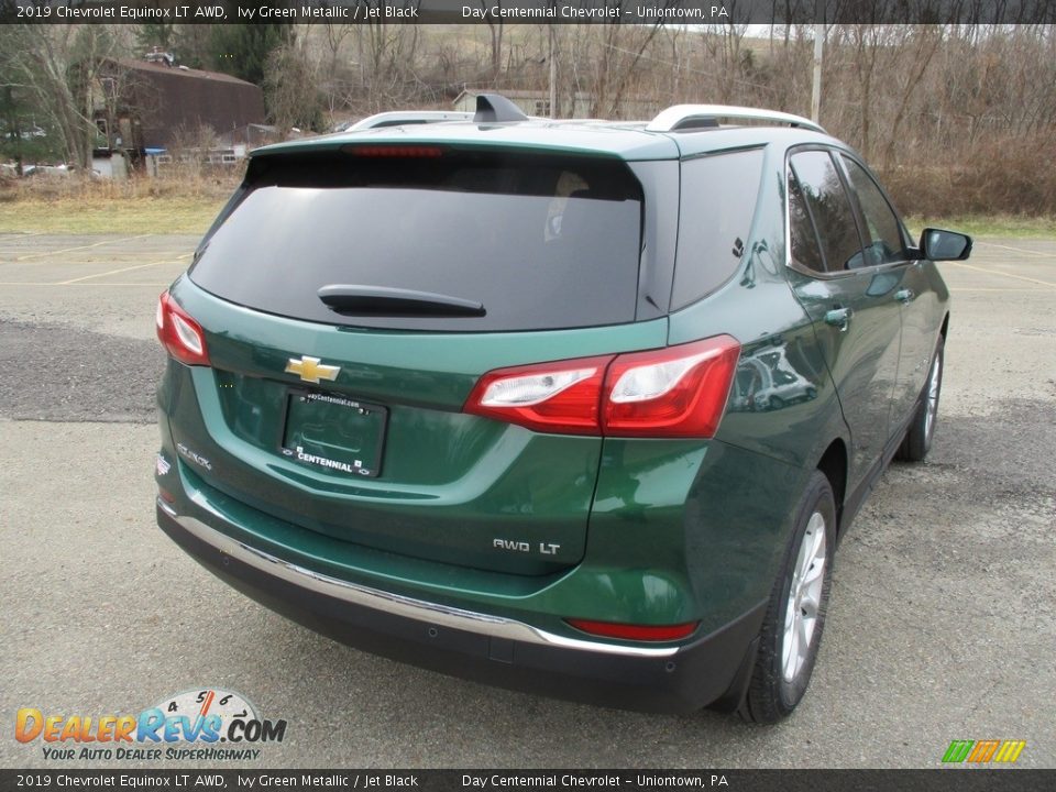 2019 Chevrolet Equinox LT AWD Ivy Green Metallic / Jet Black Photo #4