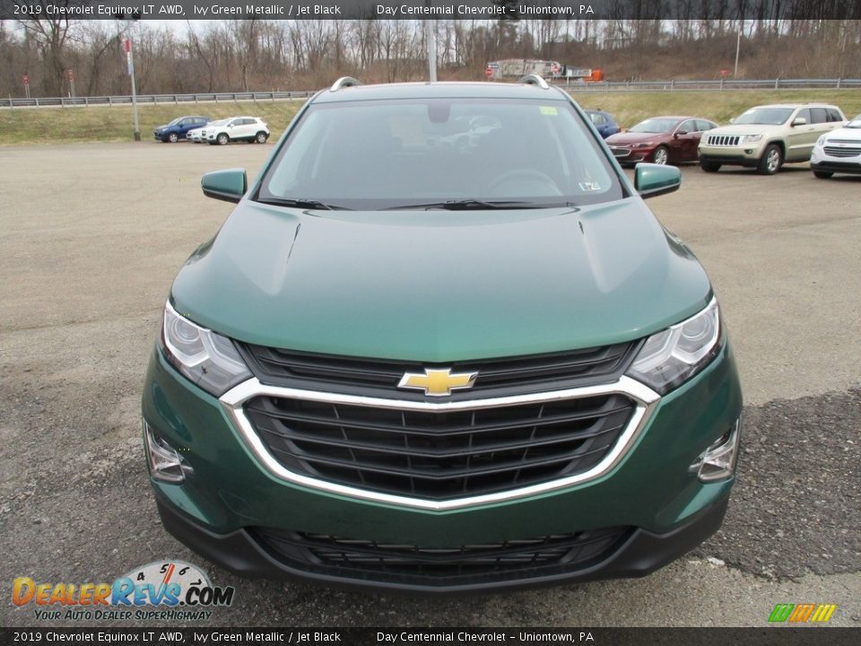 2019 Chevrolet Equinox LT AWD Ivy Green Metallic / Jet Black Photo #7