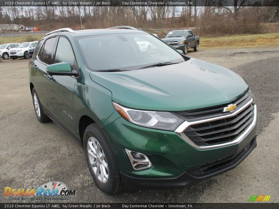 2019 Chevrolet Equinox LT AWD Ivy Green Metallic / Jet Black Photo #9
