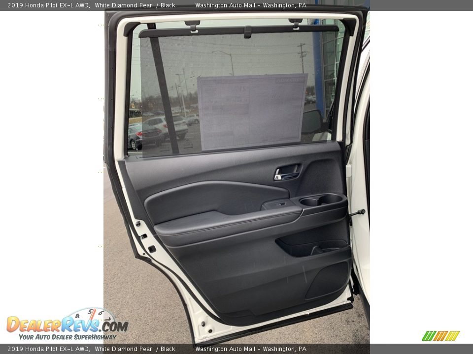 2019 Honda Pilot EX-L AWD White Diamond Pearl / Black Photo #13