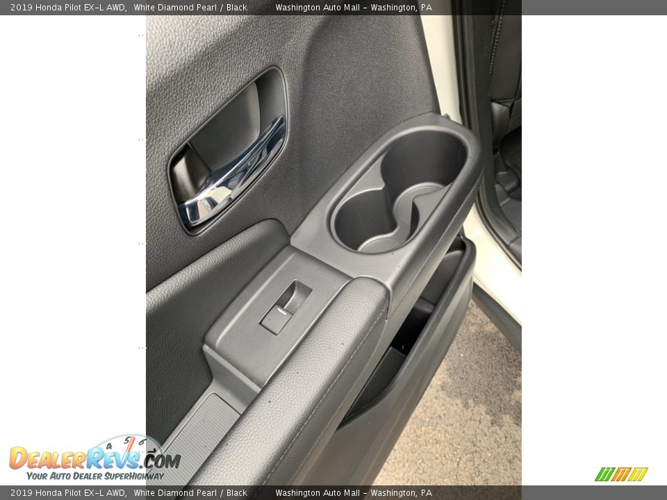 2019 Honda Pilot EX-L AWD White Diamond Pearl / Black Photo #14