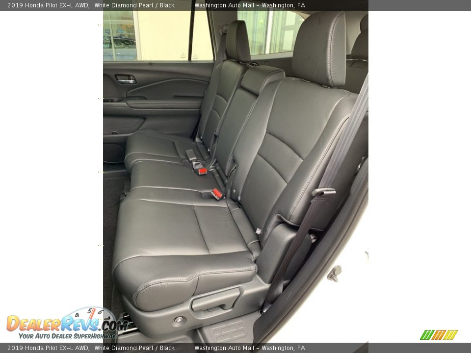 2019 Honda Pilot EX-L AWD White Diamond Pearl / Black Photo #15