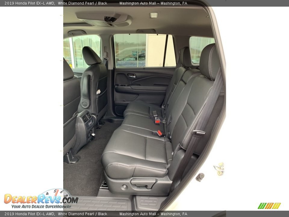 2019 Honda Pilot EX-L AWD White Diamond Pearl / Black Photo #16