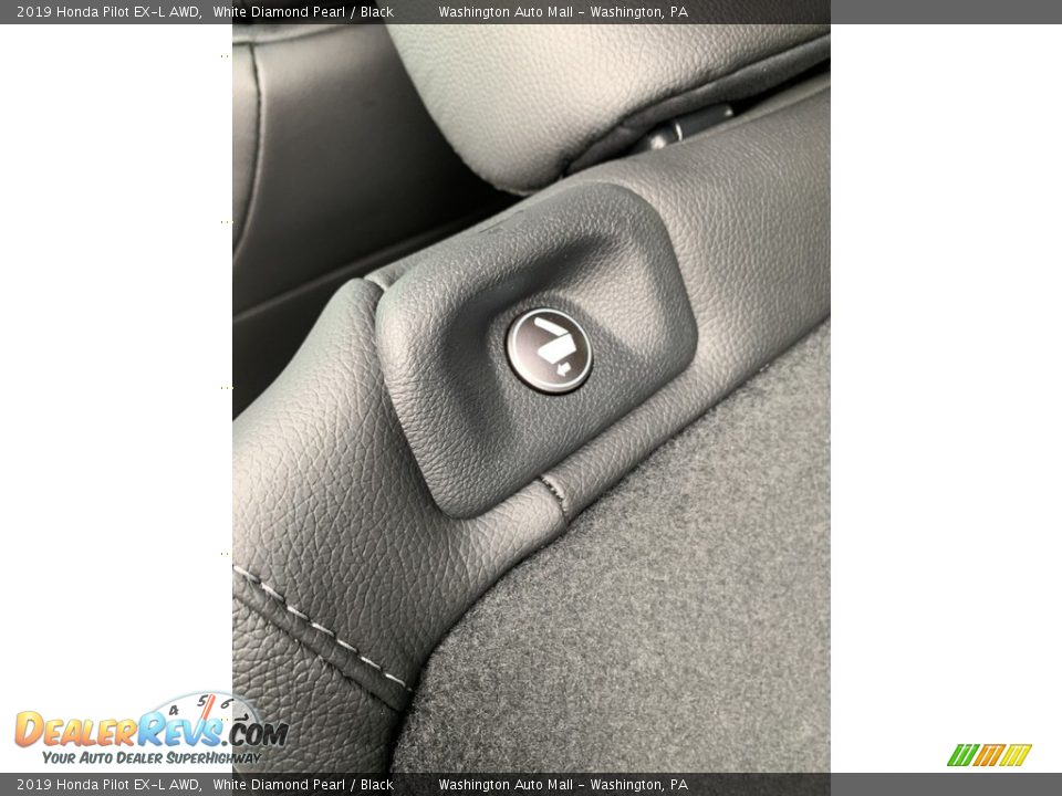 2019 Honda Pilot EX-L AWD White Diamond Pearl / Black Photo #17