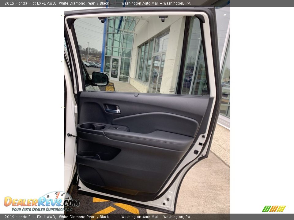 2019 Honda Pilot EX-L AWD White Diamond Pearl / Black Photo #23