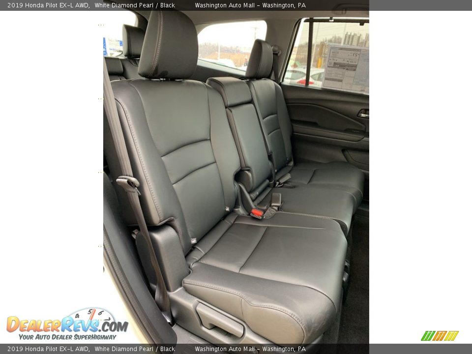 2019 Honda Pilot EX-L AWD White Diamond Pearl / Black Photo #24
