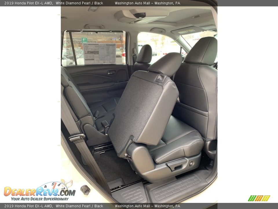 2019 Honda Pilot EX-L AWD White Diamond Pearl / Black Photo #25