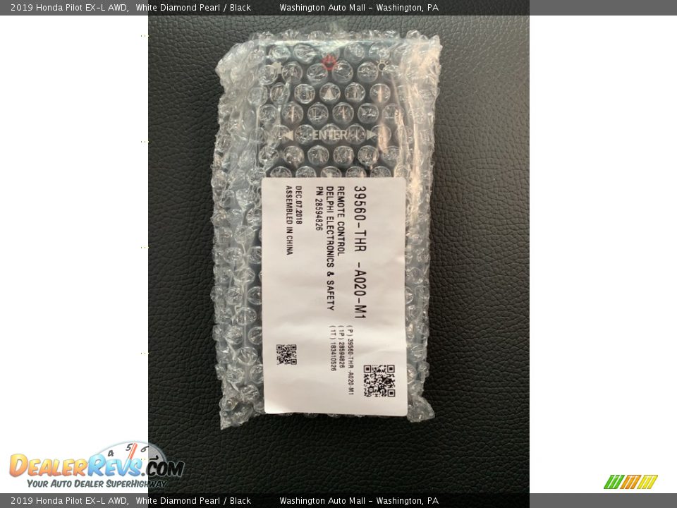 2019 Honda Pilot EX-L AWD White Diamond Pearl / Black Photo #29