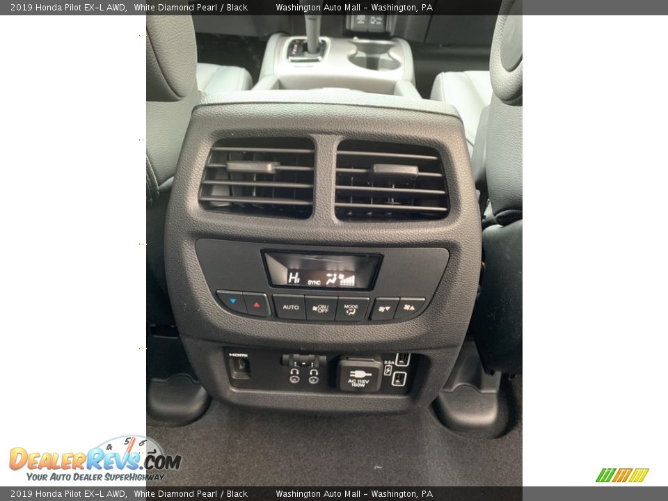 2019 Honda Pilot EX-L AWD White Diamond Pearl / Black Photo #31