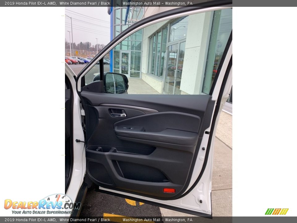 2019 Honda Pilot EX-L AWD White Diamond Pearl / Black Photo #32