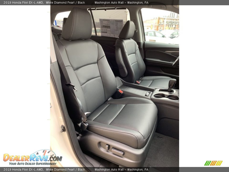 2019 Honda Pilot EX-L AWD White Diamond Pearl / Black Photo #33