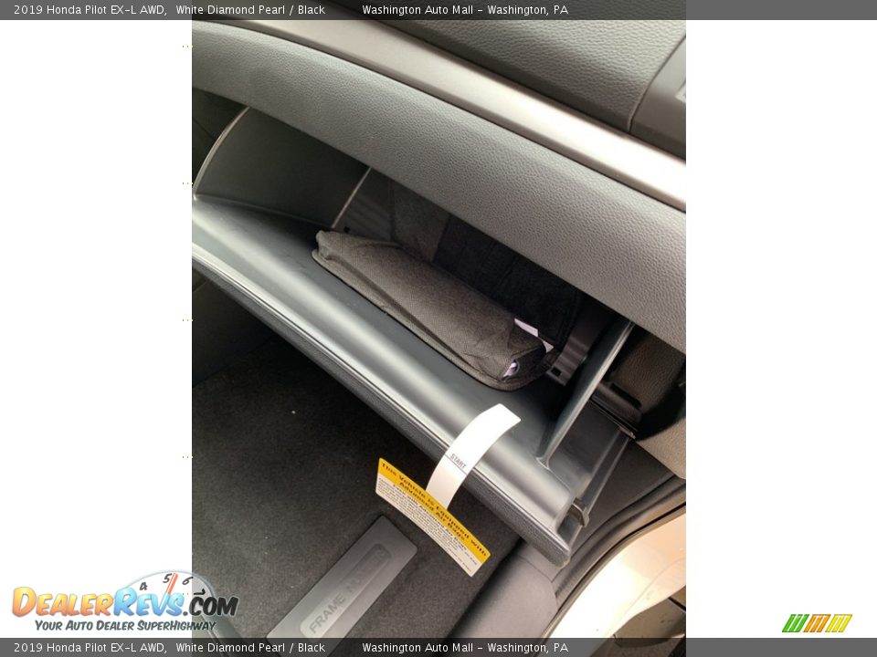 2019 Honda Pilot EX-L AWD White Diamond Pearl / Black Photo #35