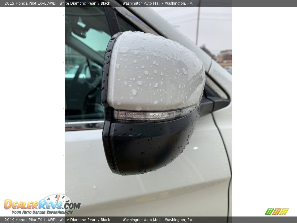 2019 Honda Pilot EX-L AWD White Diamond Pearl / Black Photo #36