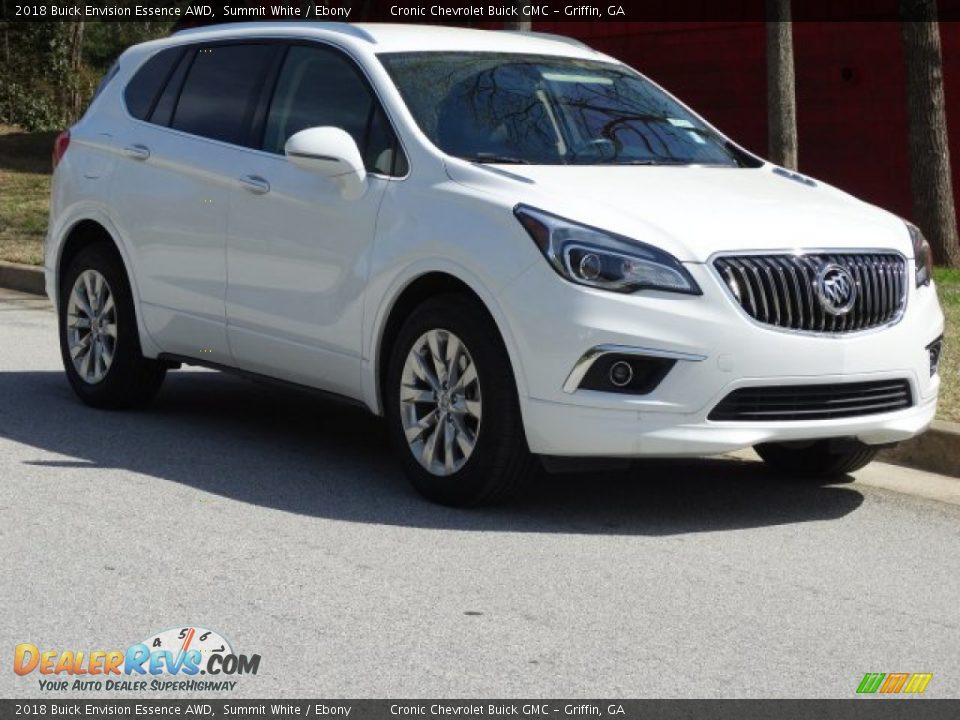 2018 Buick Envision Essence AWD Summit White / Ebony Photo #1