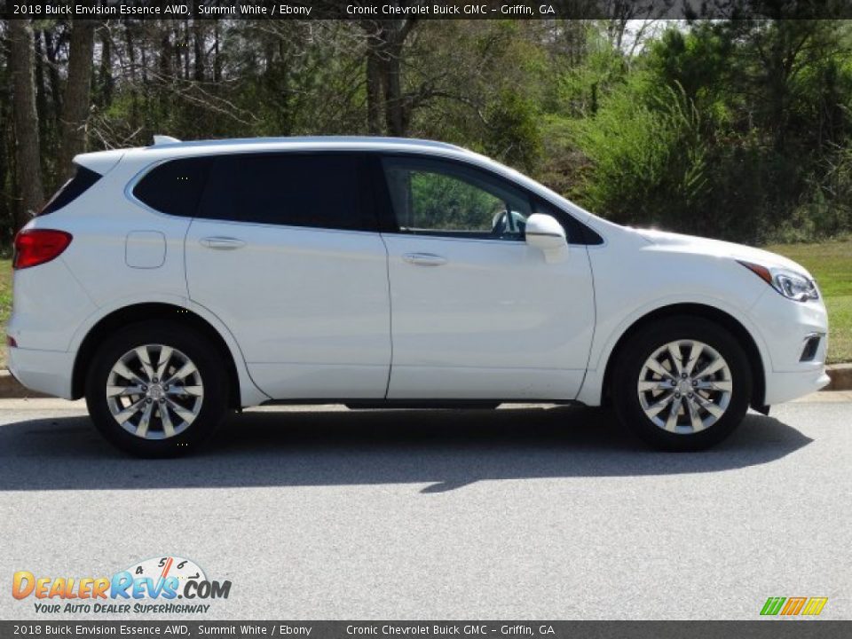 2018 Buick Envision Essence AWD Summit White / Ebony Photo #2