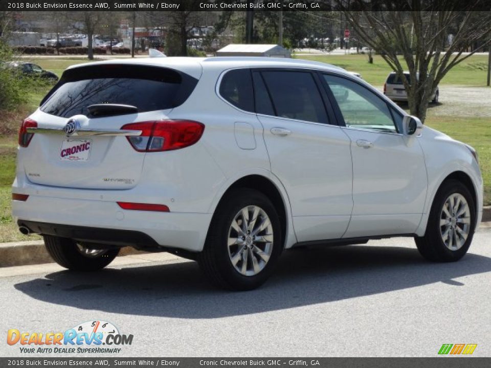 2018 Buick Envision Essence AWD Summit White / Ebony Photo #3