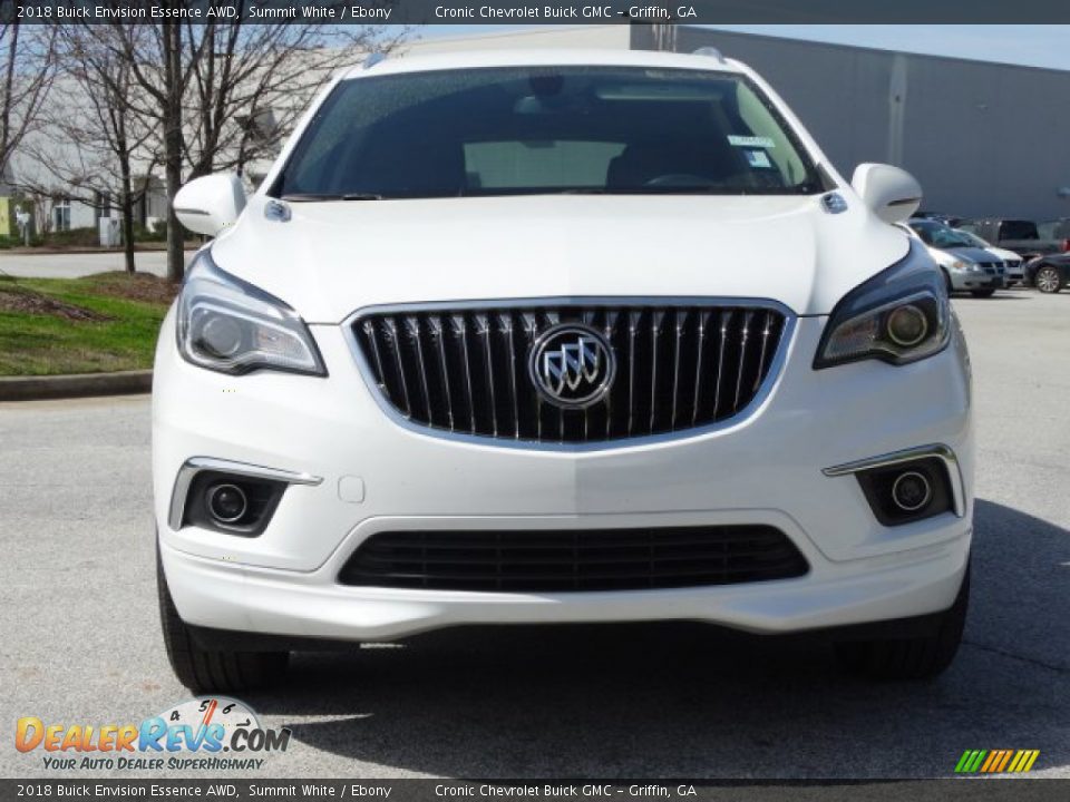 2018 Buick Envision Essence AWD Summit White / Ebony Photo #4