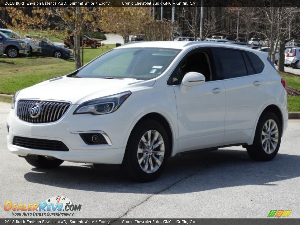 2018 Buick Envision Essence AWD Summit White / Ebony Photo #5