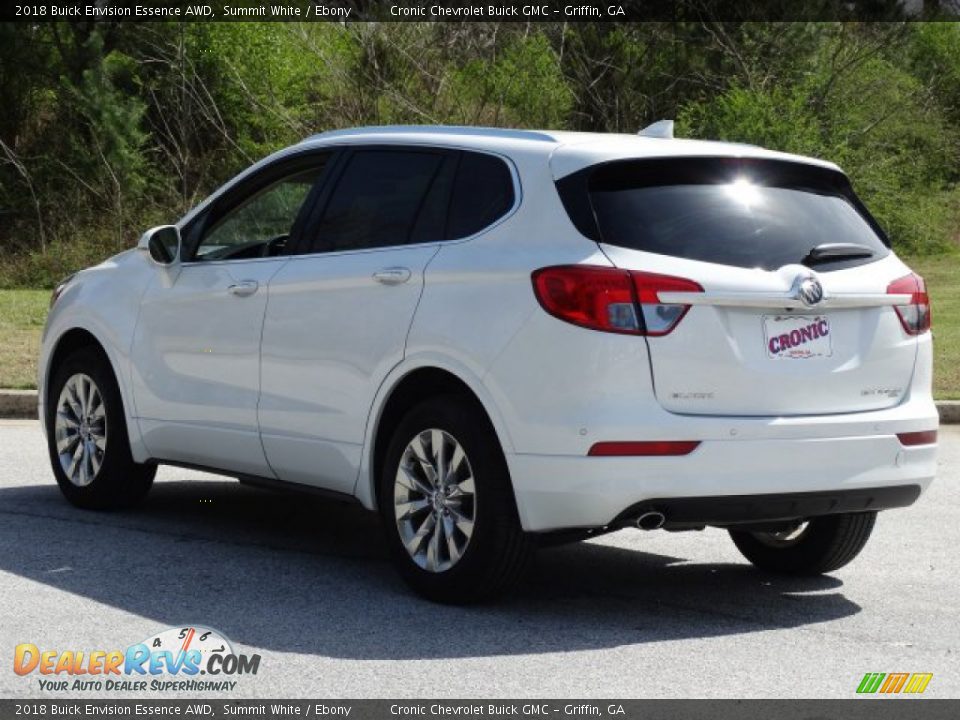 2018 Buick Envision Essence AWD Summit White / Ebony Photo #6