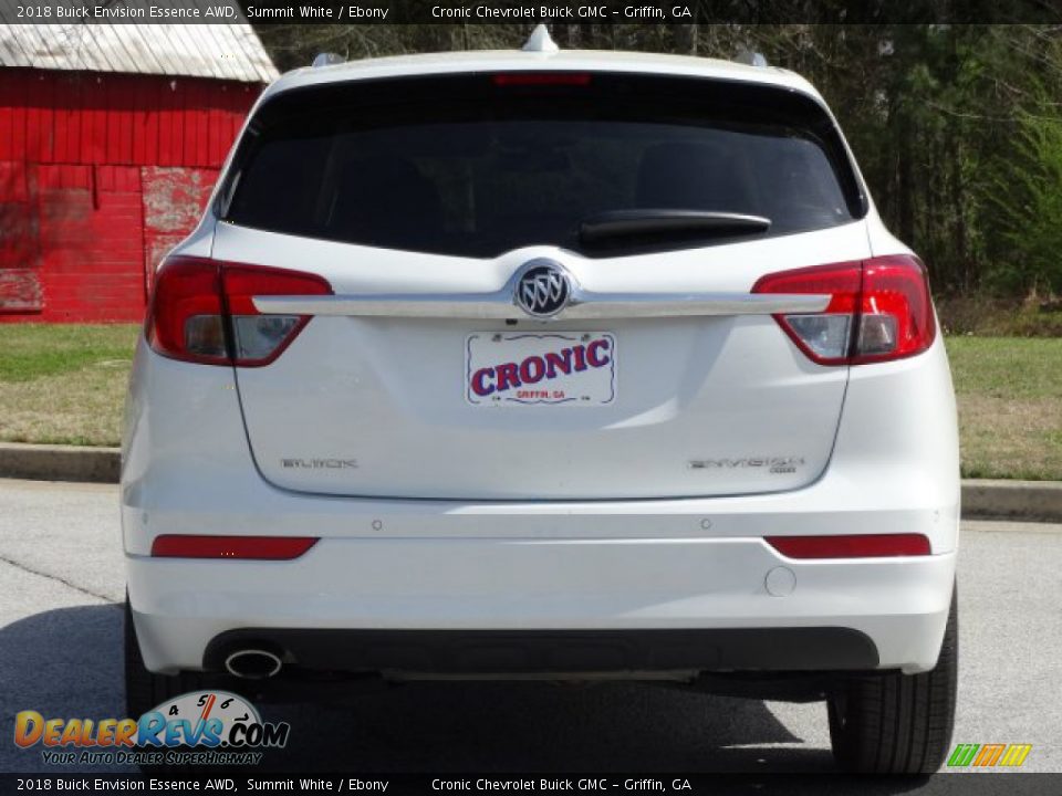 2018 Buick Envision Essence AWD Summit White / Ebony Photo #7