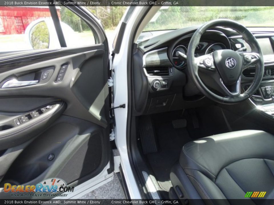 2018 Buick Envision Essence AWD Summit White / Ebony Photo #9