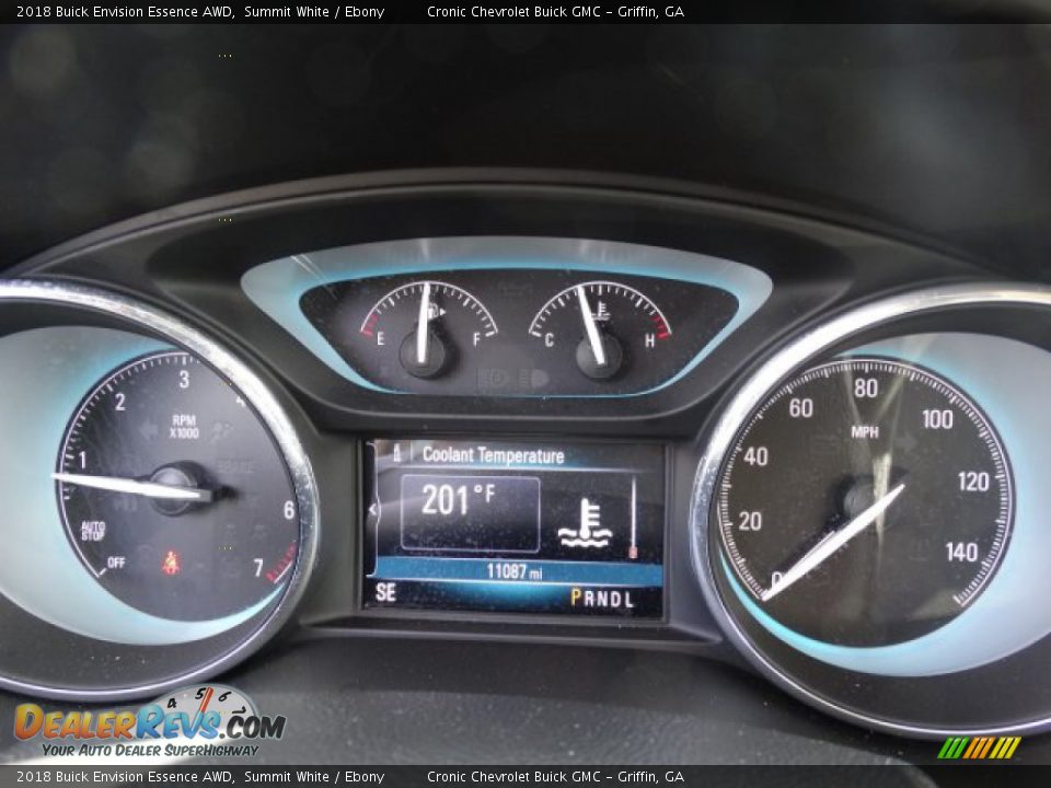 2018 Buick Envision Essence AWD Summit White / Ebony Photo #15