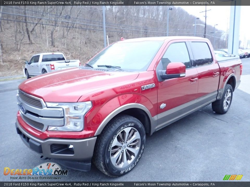 2018 Ford F150 King Ranch SuperCrew 4x4 Ruby Red / King Ranch Kingsville Photo #6