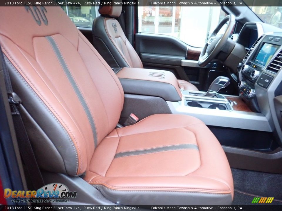 2018 Ford F150 King Ranch SuperCrew 4x4 Ruby Red / King Ranch Kingsville Photo #10