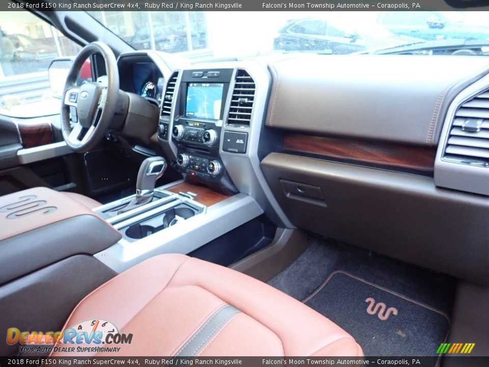 2018 Ford F150 King Ranch SuperCrew 4x4 Ruby Red / King Ranch Kingsville Photo #11