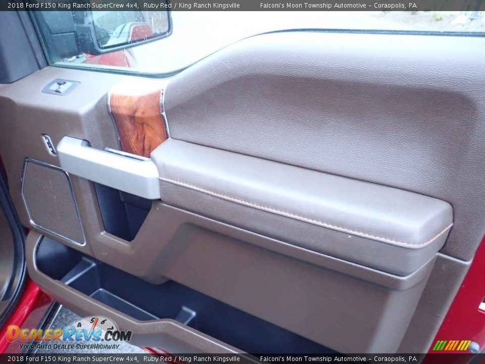 2018 Ford F150 King Ranch SuperCrew 4x4 Ruby Red / King Ranch Kingsville Photo #12