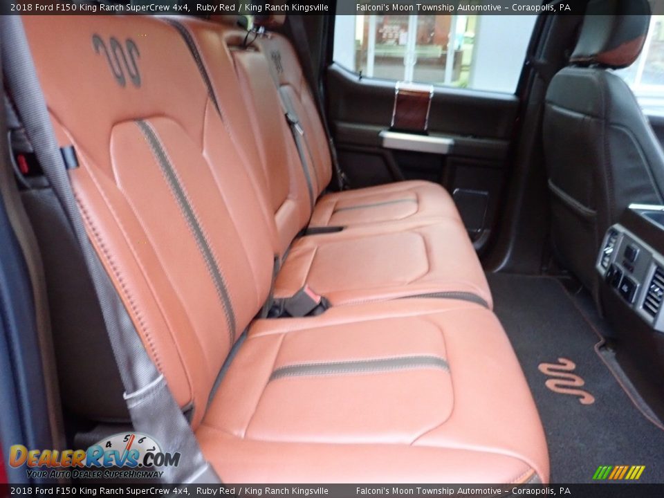 2018 Ford F150 King Ranch SuperCrew 4x4 Ruby Red / King Ranch Kingsville Photo #13