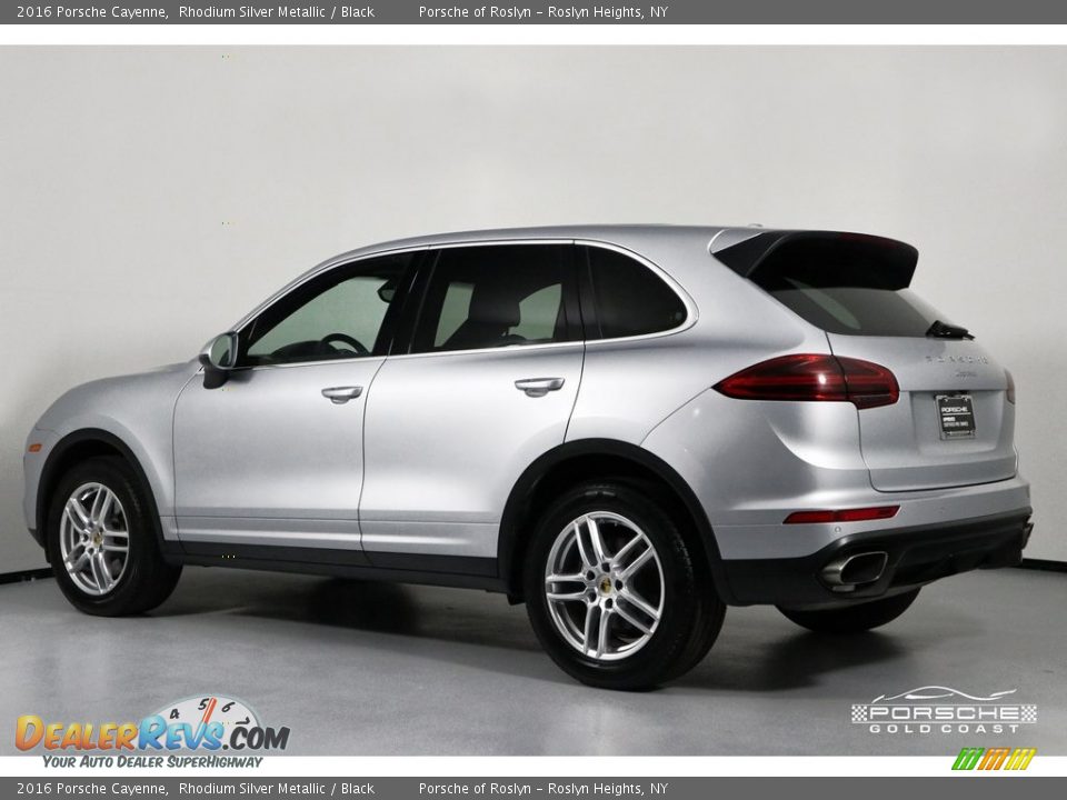 2016 Porsche Cayenne Rhodium Silver Metallic / Black Photo #4