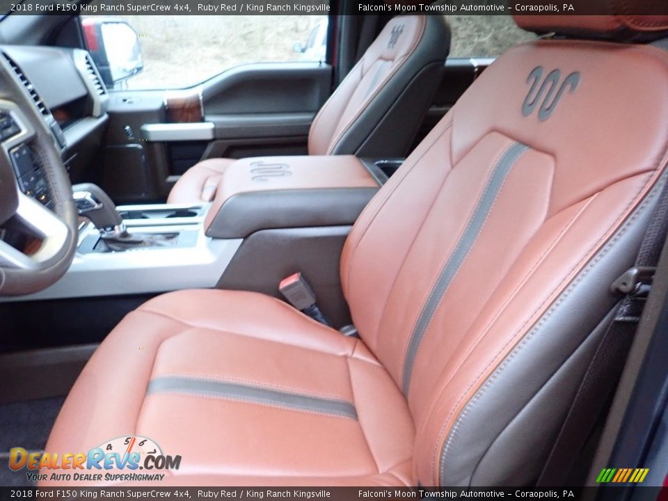 2018 Ford F150 King Ranch SuperCrew 4x4 Ruby Red / King Ranch Kingsville Photo #14