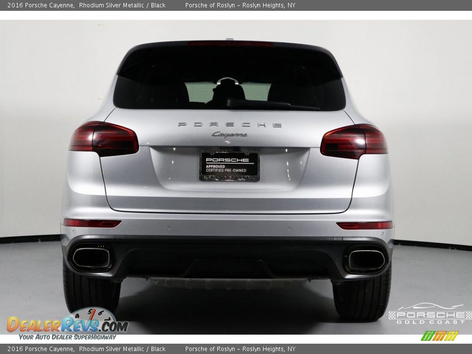 2016 Porsche Cayenne Rhodium Silver Metallic / Black Photo #6