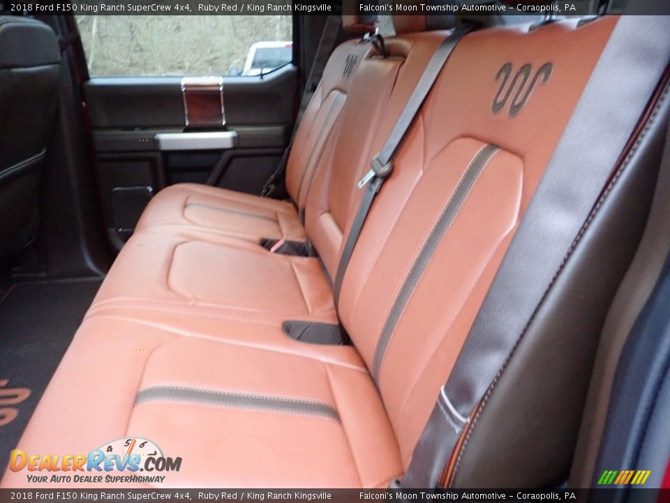2018 Ford F150 King Ranch SuperCrew 4x4 Ruby Red / King Ranch Kingsville Photo #15