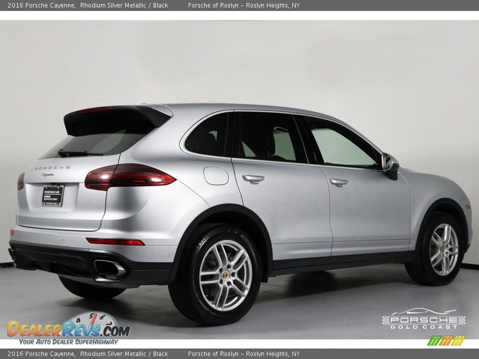 2016 Porsche Cayenne Rhodium Silver Metallic / Black Photo #9