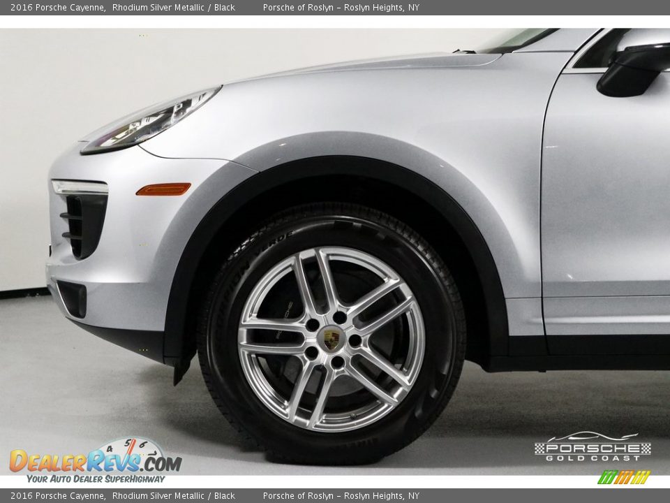 2016 Porsche Cayenne Rhodium Silver Metallic / Black Photo #10