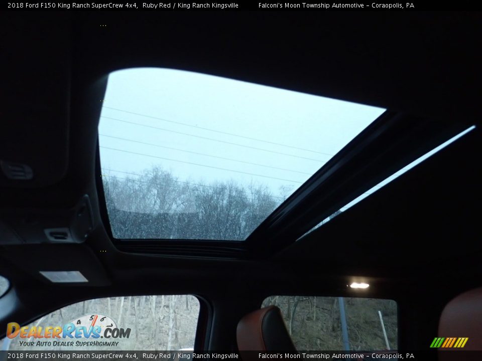 2018 Ford F150 King Ranch SuperCrew 4x4 Ruby Red / King Ranch Kingsville Photo #19