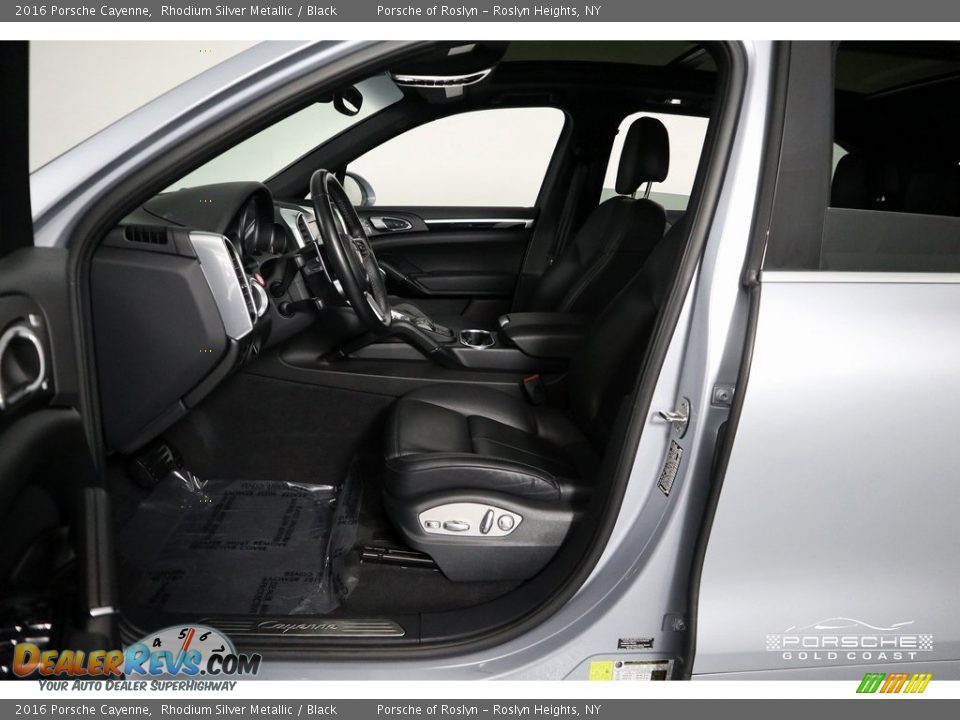 2016 Porsche Cayenne Rhodium Silver Metallic / Black Photo #12